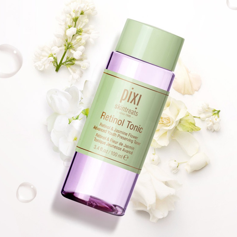 PIXI Retinol Tonic Vitamin-C Tonic Glow Tonic 5% Glycolic Acid Exfoliate Toner 100ml