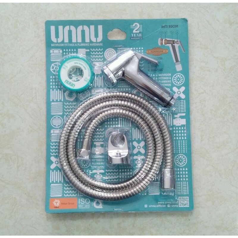 Jet Shower Silver Chrome Unnu