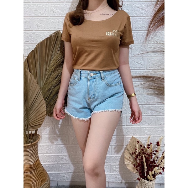 Crop top Hme / Crop top wanita / VIMEL COLLECTION