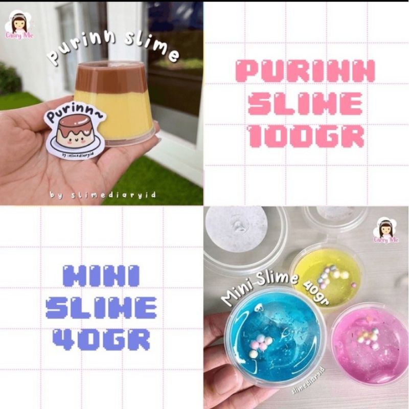 

mini Clear Slime 40 Gr by postore "Diary murah