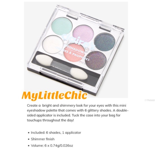 

Claires Make Up Set Anak Unicorn Blue / Claire's / Claire Makeup Anak - Mini Eyeshadow Berkualitas