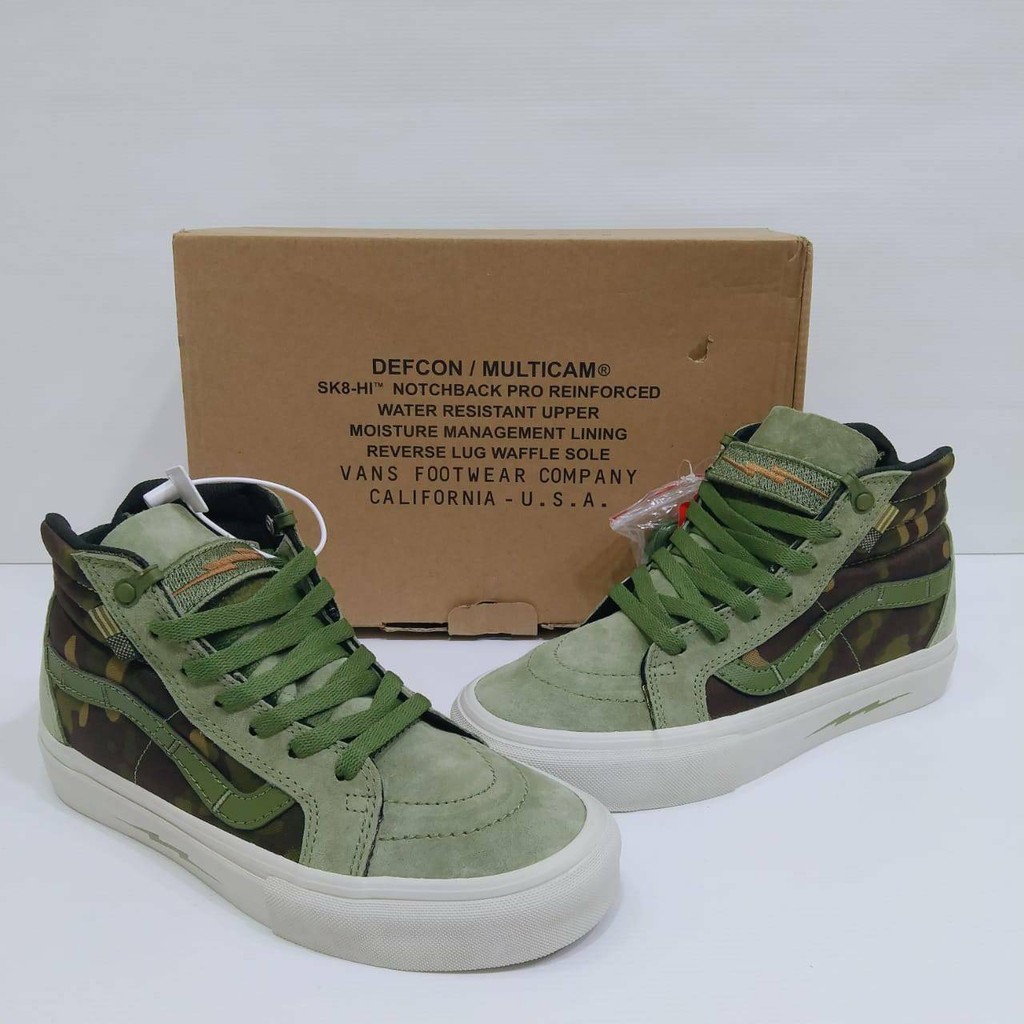 Vans Sk8hi Notchback Defcon Multicam Jungle