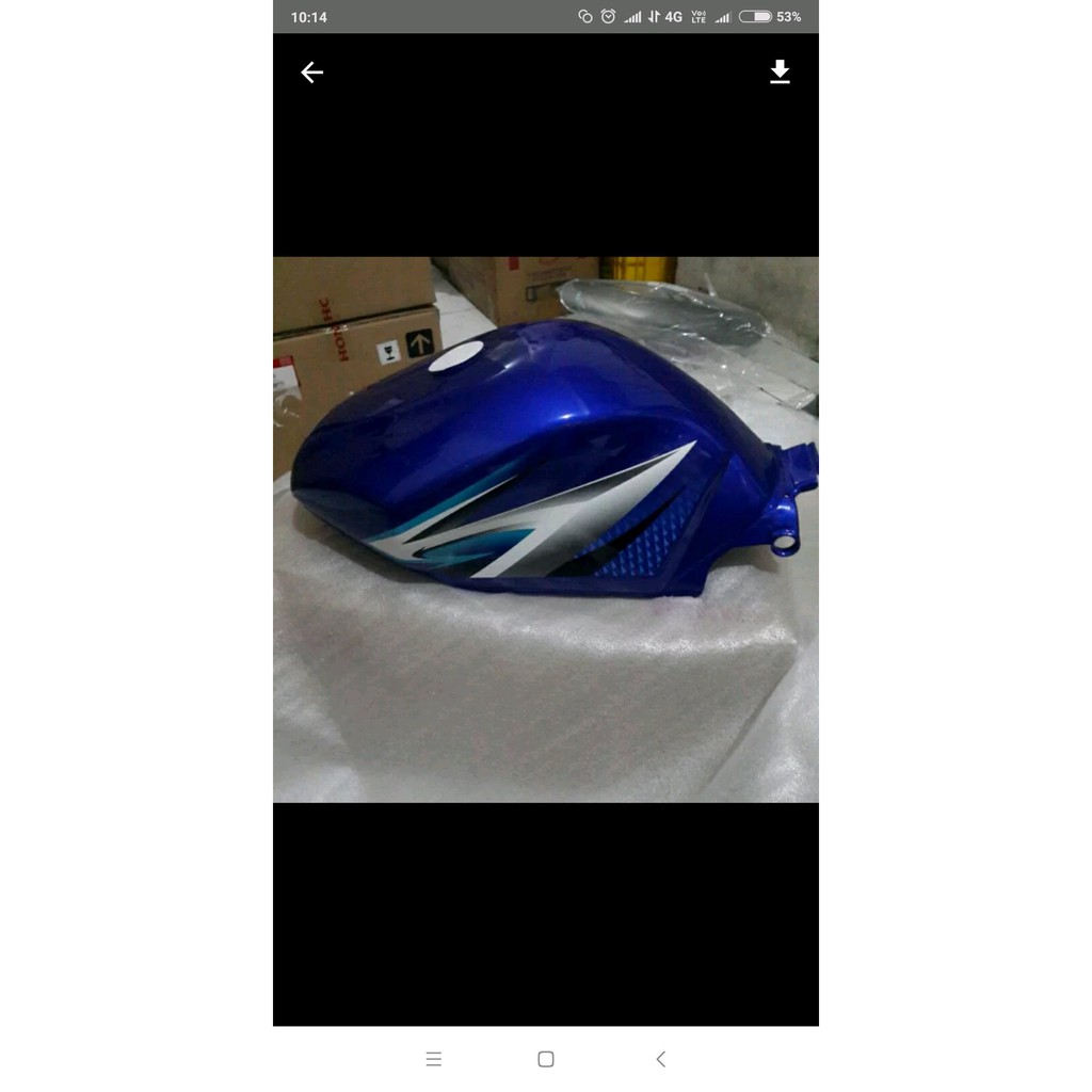 Tangki tengki Vixion lama old biru original JKS18767