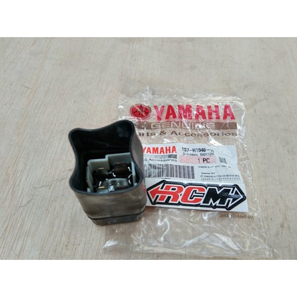 BENDIK STATER STARTER RELAY JUPITER JUP MX 135 VEGA NEW BARU NMAX N-MAX N MAX MIO ORI ORIGINAL YAMAHA YGP ASLI 1S7-H1940-10