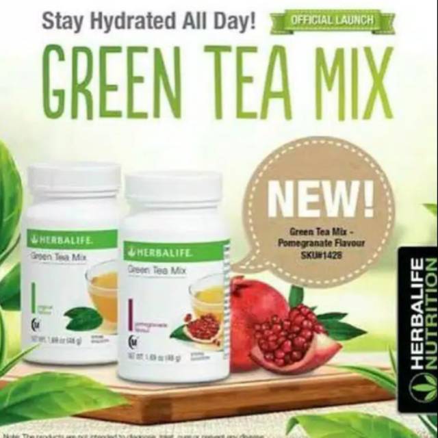 

Green Tea pomegranate