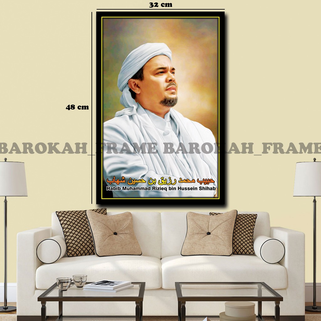 Foto Habib Gambar Habib Poster Bingkai 32X48cm