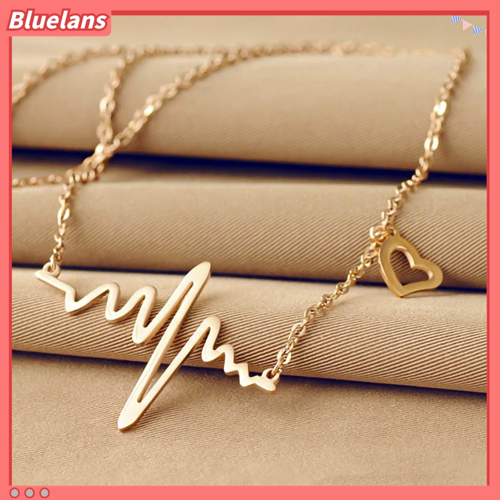 Kalung Rantai Klavikula Dengan Liontin Bentuk Hati Bahan Alloy Untuk Klub