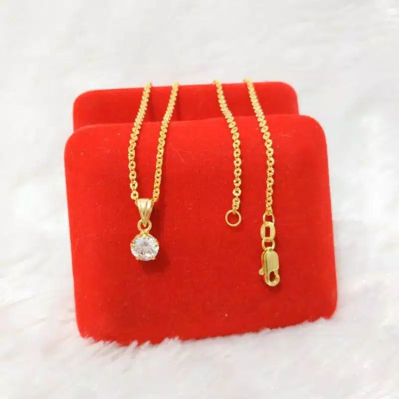 kalung perak925 asli