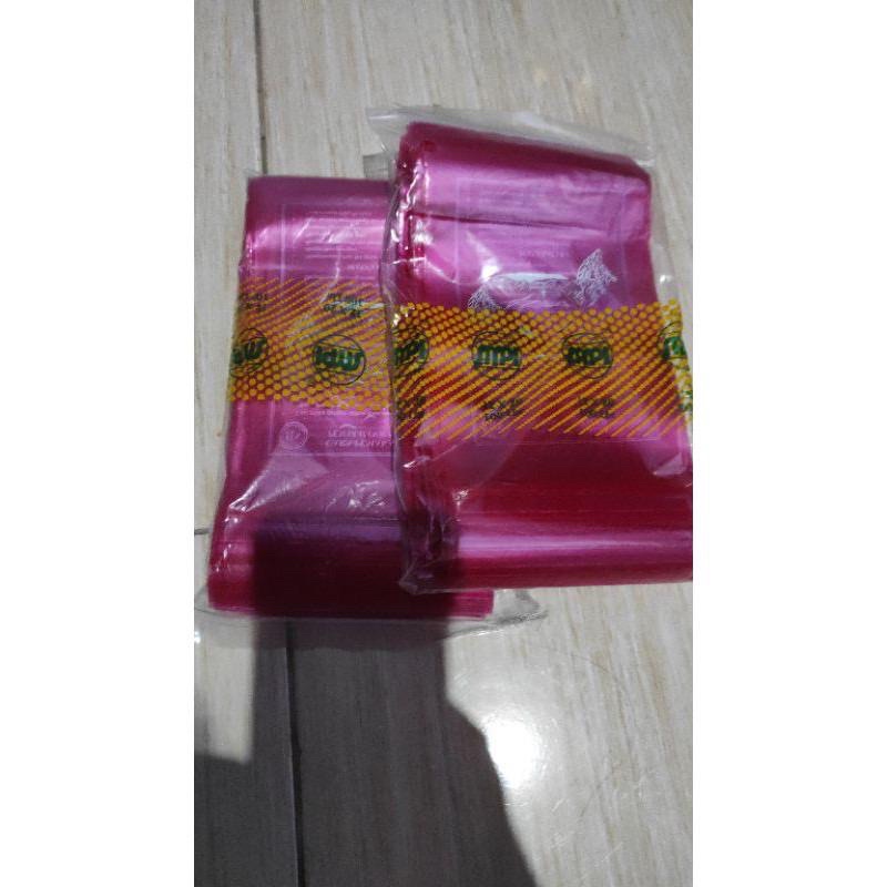 PLASTIK KLIP PINK HN 15 gr ( KECIL )