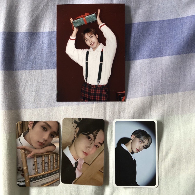 THE BOYZ TBZ PHOTOCARD PC ALBUM CHASE & JAPAN CHRISTMAS PARTY