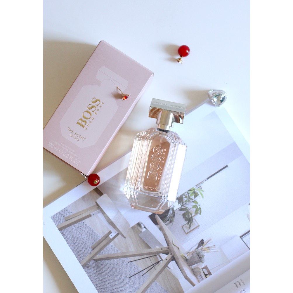 PROMO PARFUM WANITA HUGO BOSS THE SCENT 100 ML ORIGINAL SINGAPORE