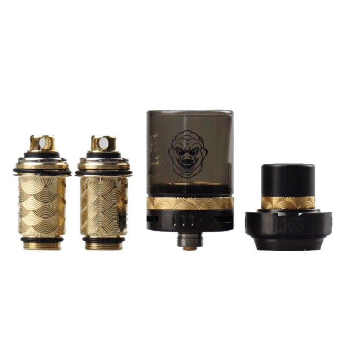 CKS Number 9 24 RTA Sub Ohm Atomizer - BLACK [Authentic] [ Vaporizer ]