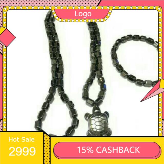 Kalung- Kalung kesehatan gimsanyong berhadiah gelang kesehatan terlaris