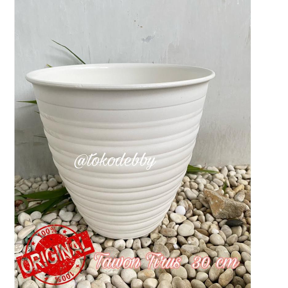 Topϟsale Pot Tawon Tirus Pirus 30 Putih