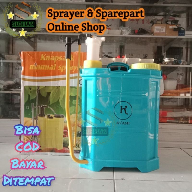 Tengki Sprayer Manual 16 Liter Pertanian Dll