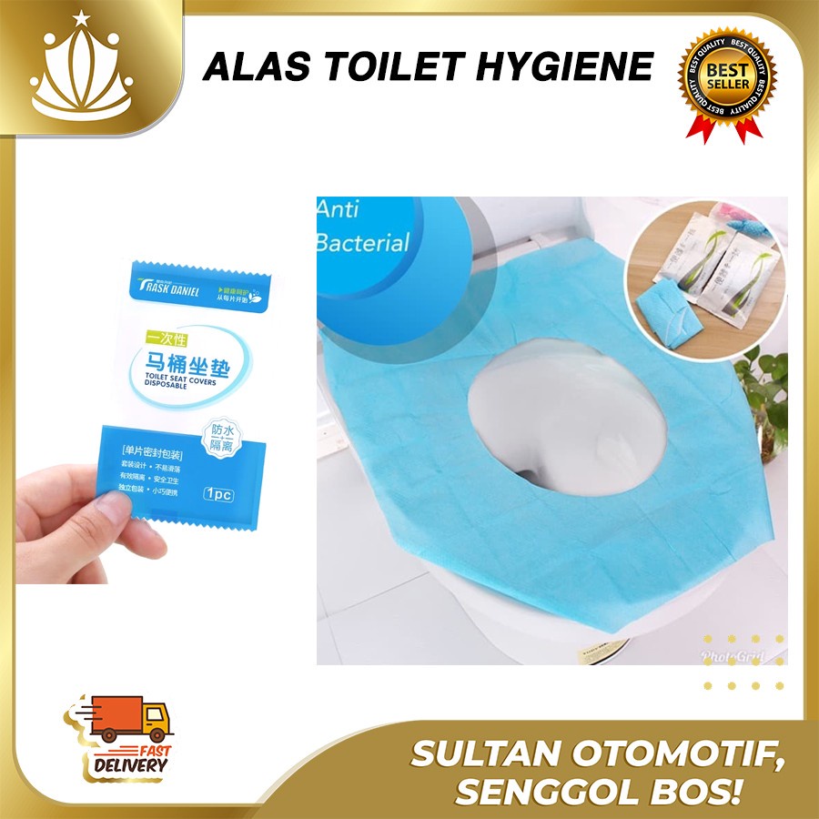 Alas Tisu Tissue Toilet Duduk HIGIENIS Bersih Anti Bakteri PREMIUM