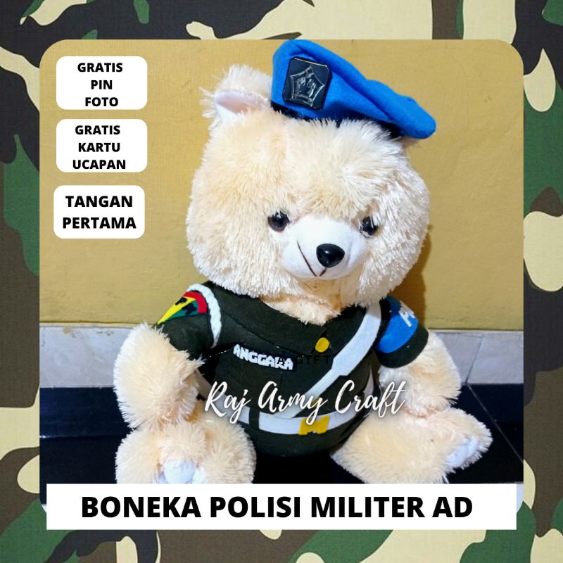 BONEKA POLISI // tni // brimob // tni au // tni al45CM