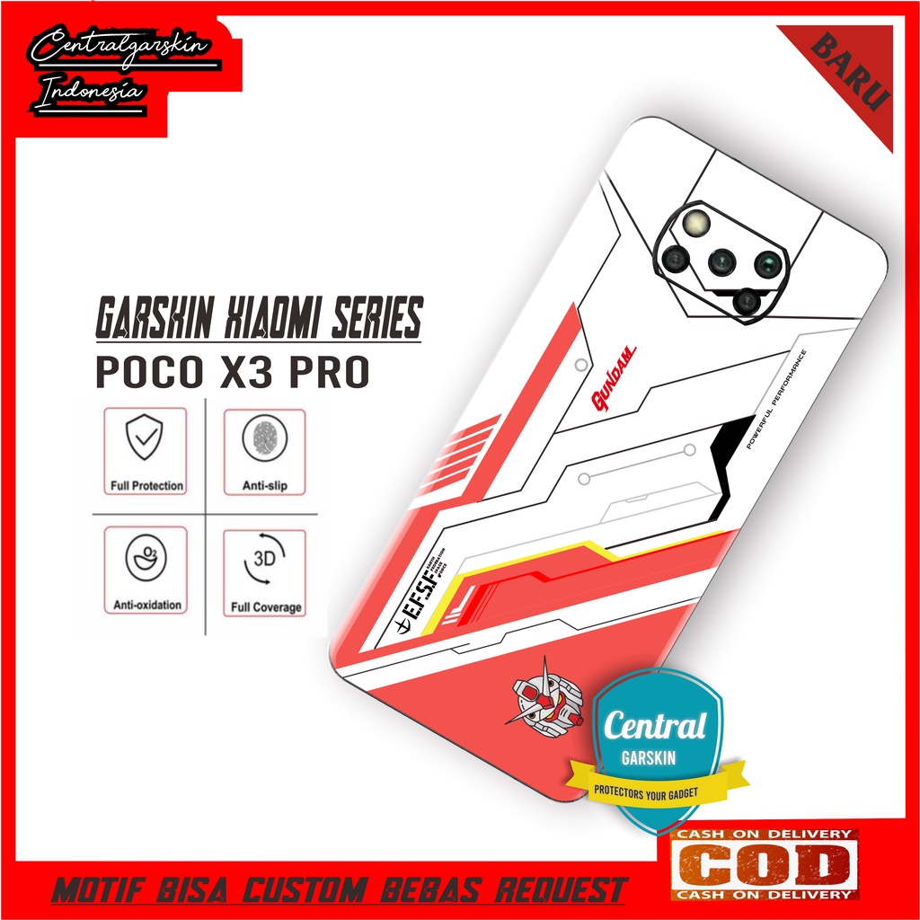 COD Garskin Poco X3 Nfc Poco X3 Pro Fullbody -  GUNDAM LIMITED 04