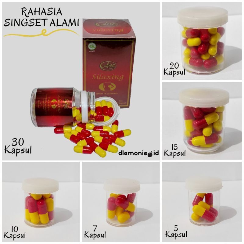 (BISA COD) JAMU APELL SUPER SILAXING BPOM . PELANGSING PENGHEMPAS LEMAK BANDEL