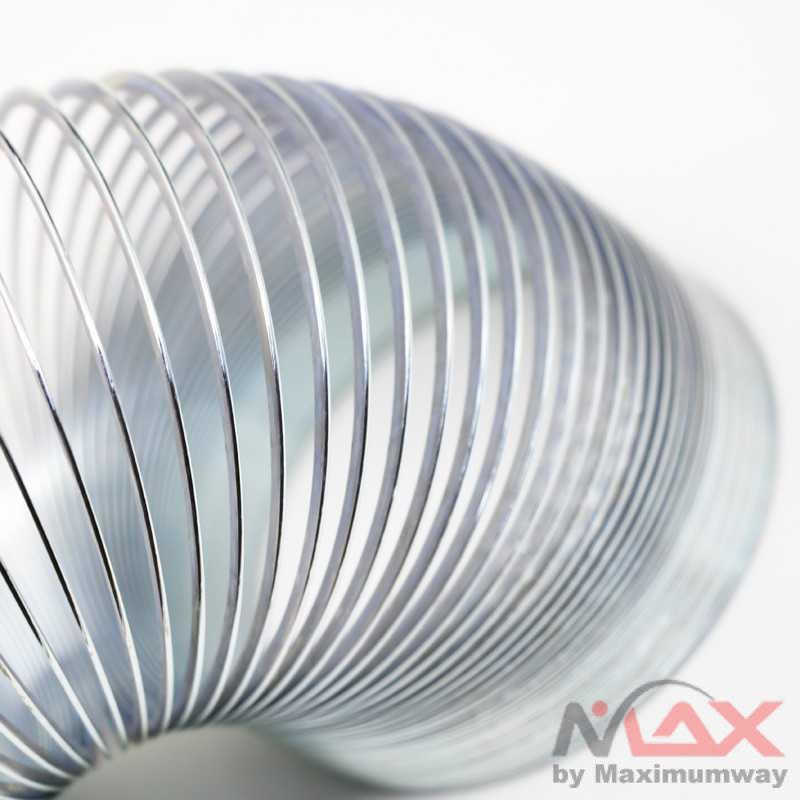 Metal Slinky Spring Anti Stress Mainan Koleksi per berjalan - YT201808 Warna Silver