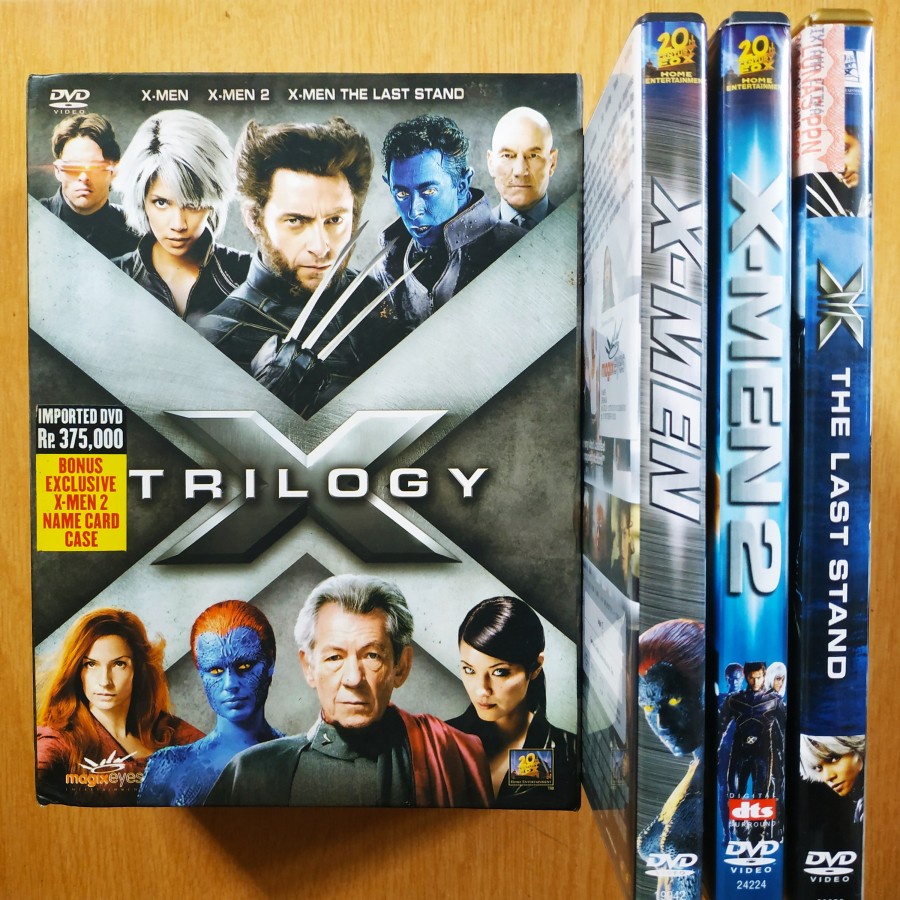 DVD Film X-MEN Trilogy Sub Indonesia