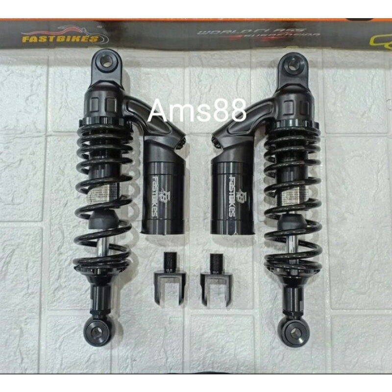 Shock Tabung Atas + Plus Anting Matic Shock Bebek Jupiter - Vega -Revo - Nouvo -GL-CB -Pcx- RX king-Nmax-Aerox Ukuran 280mm-340mm