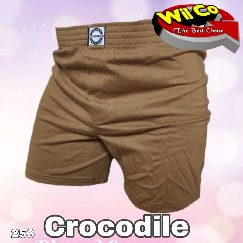 K256 - [Harga Per 1 Potong] CELANA DALAM PRIA CD [BOXER] PRIA PAKAIAN DALAM PRIA CROCODILE  SIZE S - XL