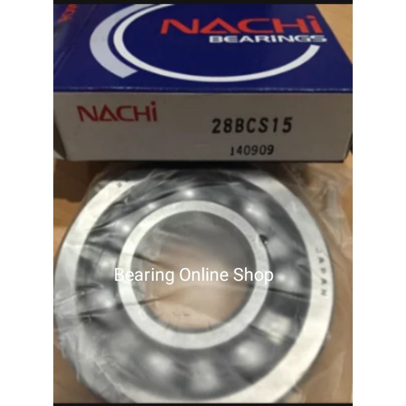 BALL BEARING 28BCS15 NACHI ( KRUK AS HONDA TIGER-GL PRO-NEO TECH )