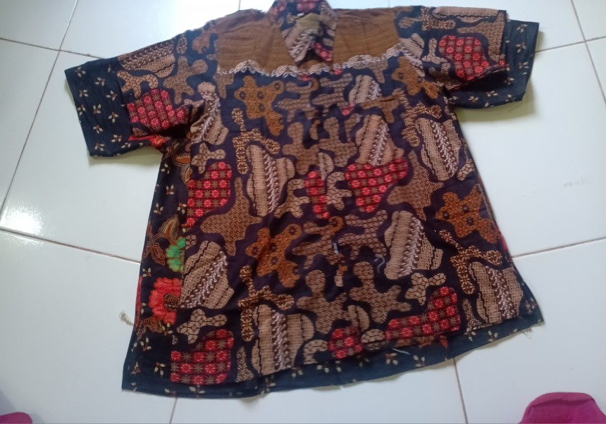 Maura Couple - Sania Ruffle Batik Couple Ori Ndoro Jowi Dnt Garansi Termurah