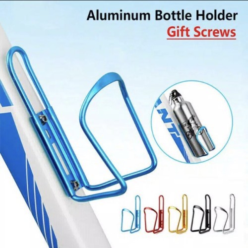 Holder Botol Minum Sepeda Aluminium Dudukan Tempat Botol Minum Sepeda