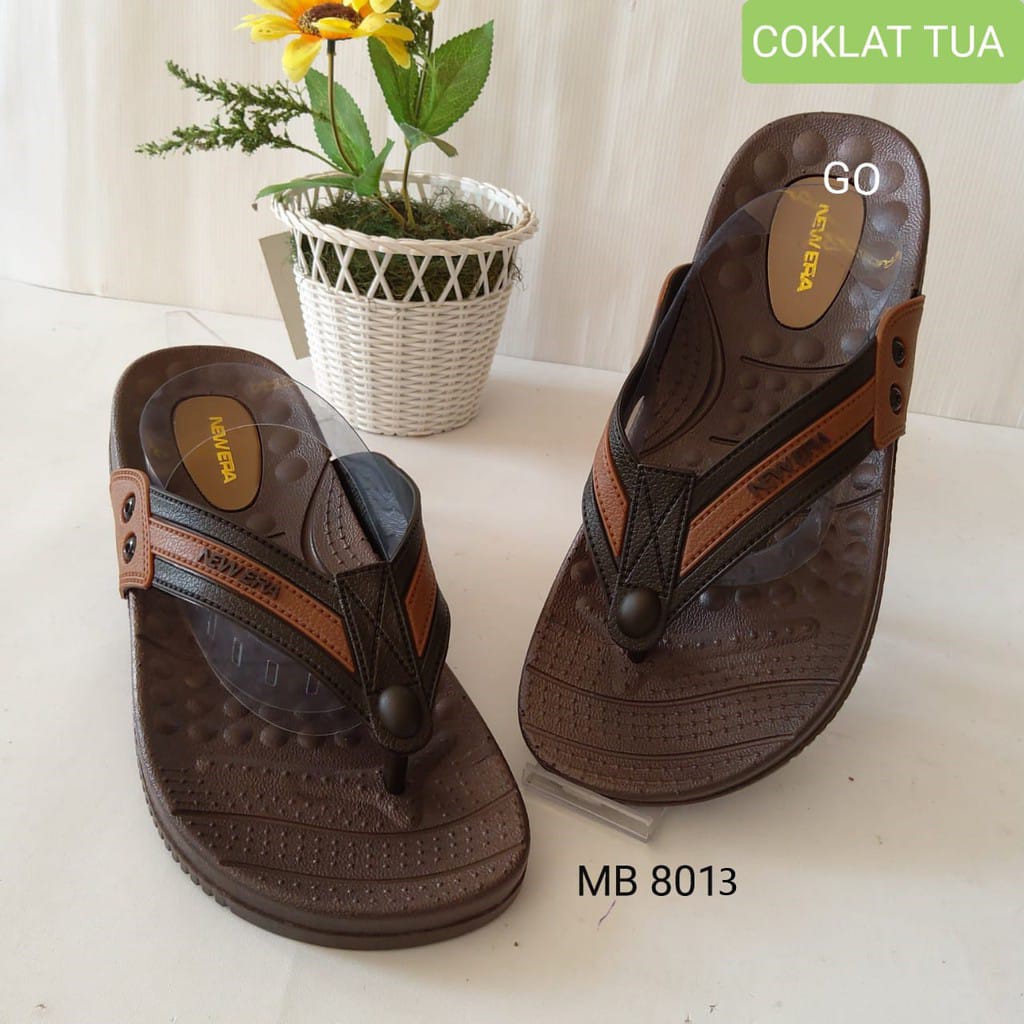 sogo NEW ERA MB 8013 SANDAL JAPIT Pria Sendal Karet Pria 40/43