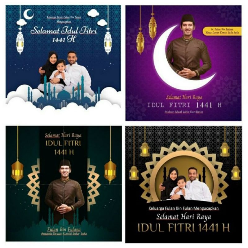 Template Video Ramadhan Idul Fitri format PPT siap Edit + Bonus