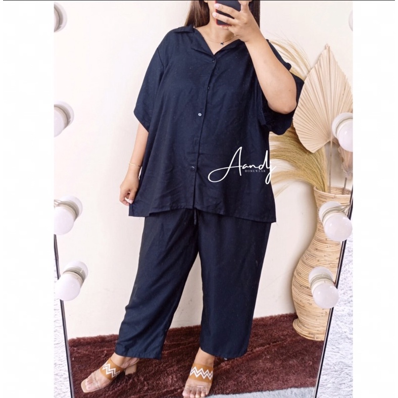 BIGWELL SET BIGSIZE JUMBO OVERSIZE XxL lengan pendek