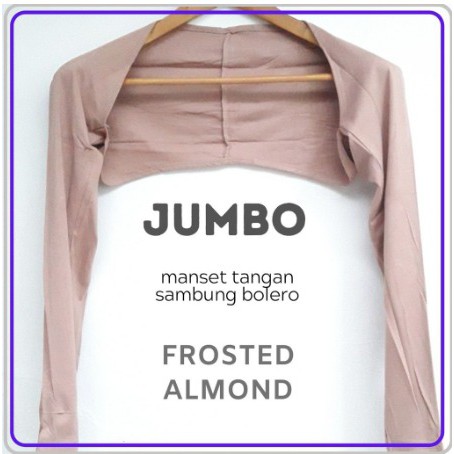 MANSET TANGAN SAMBUNG BOLERO MANSET BOLERO BAHAN SPANDEK PREMIUM STANDAR 45-60 Kg &amp; JUMBO 61-80 Kg WANITA MANSET ATASAN BOLERO BISA COD