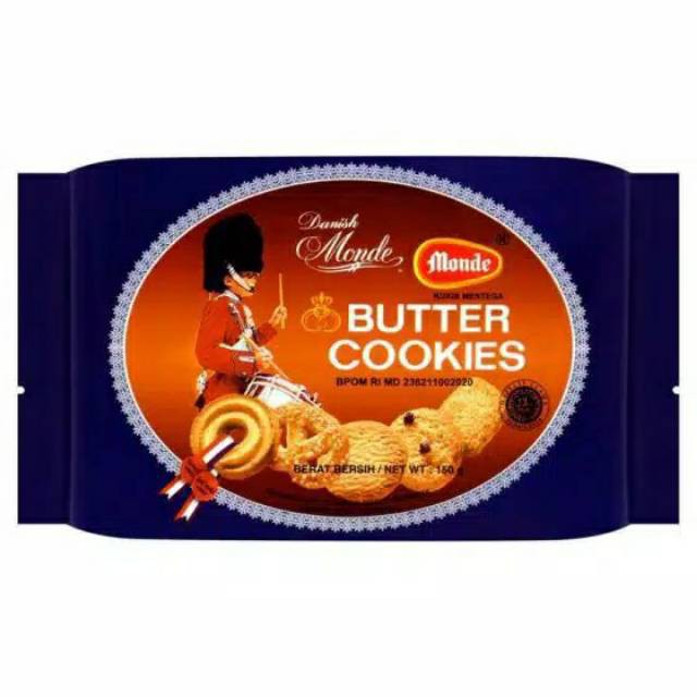 

MONDE BUTTER COOKIES 150G