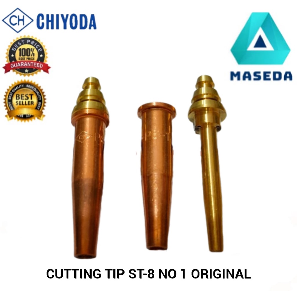 CUTTING TIP STRONG 8 NO 1 / NOZZLE TIP STRONG 8 ST8 NO 1 GAS LPG