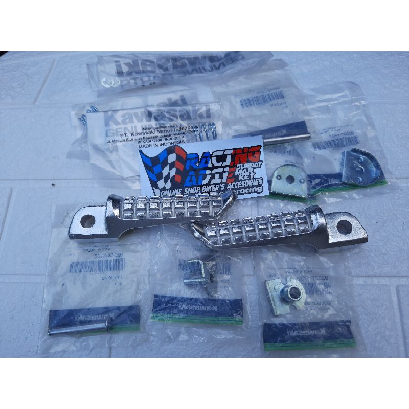 foot step belakang ninja rr new ninja rr old ninja 250