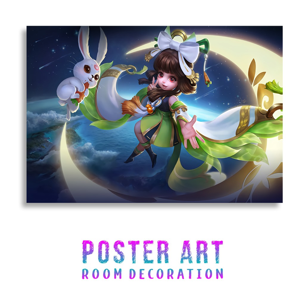 Poster Mobile Legends Change Moon Palace Immortal Shopee Indonesia