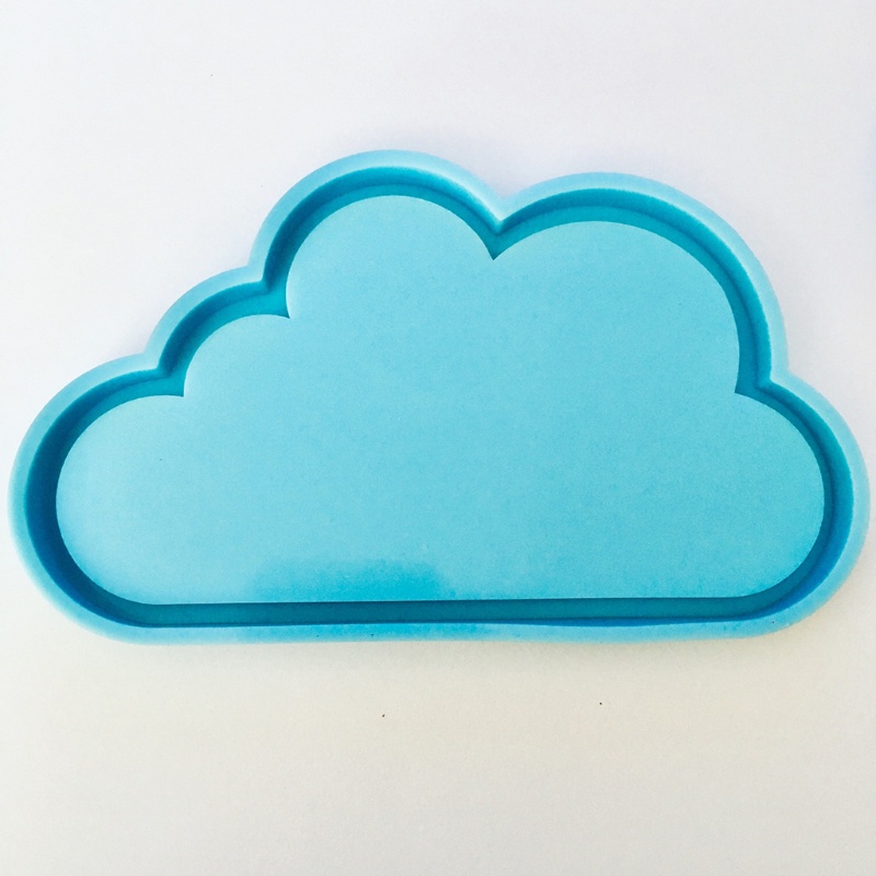 SIY  Cloud Resin Coaster Molds Cloud Silicone Mold Cloud Tray Epoxy Resin Mold Tools