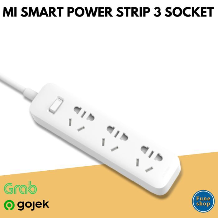 Xiaomi Mi Smart Power Strip 3 Socket - Stop Kontak Colokan