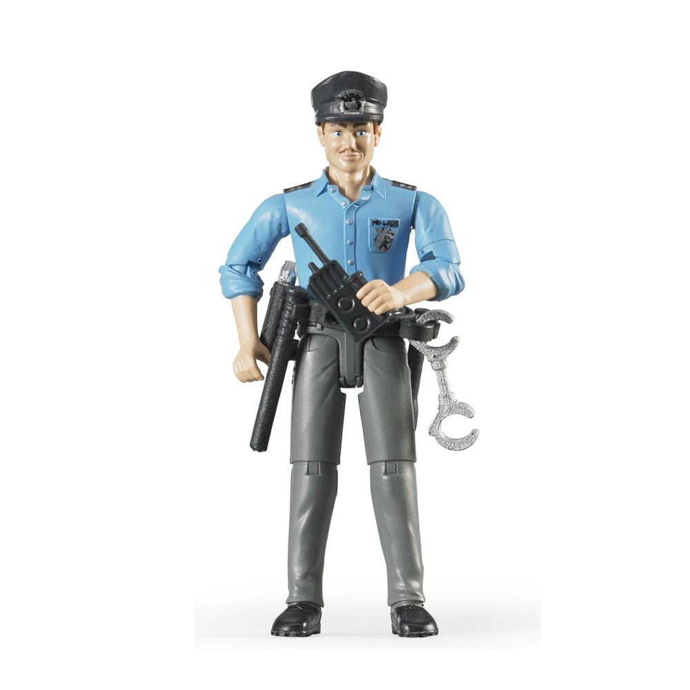 Bruder 60050 Policeman Light Skin Accessories Mainan  