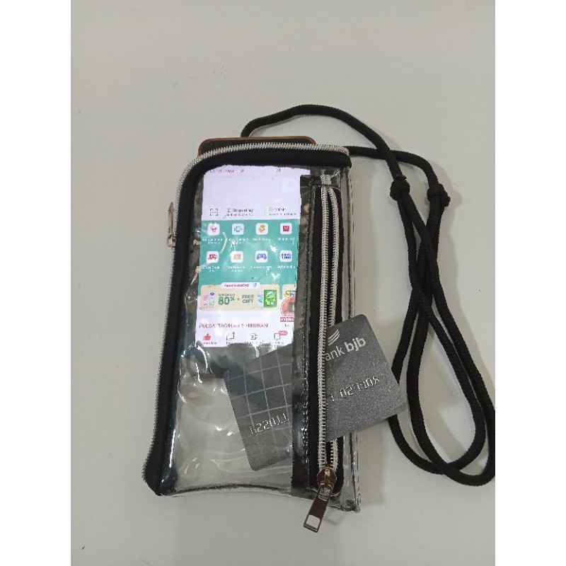tas hp, hanging, Sako walet pria dan wanita, tas slempang ,tas mini ,tas transparan terlaris