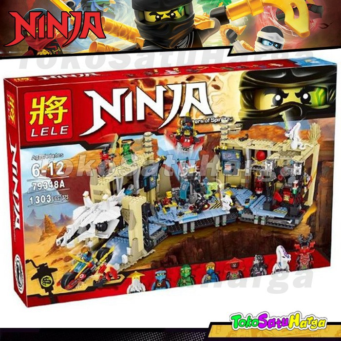 Brick Lele Masters of Spinjitzu Ninjago Hero Mainan Edukasi Anak