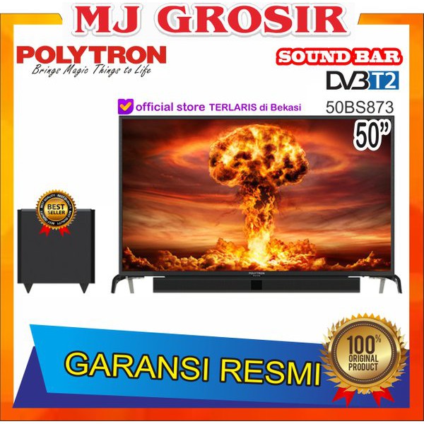 Spesial PROMO LED TV POLYTRON 50 50BS873 50 INCH USB MOVIE DIGITAL Diskon