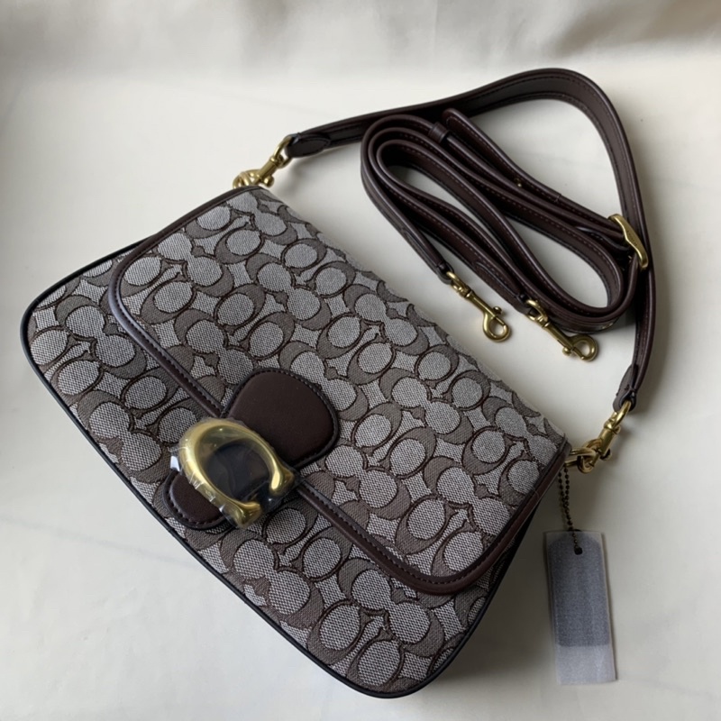 Coach Soft Tabby Shoulder Bag In Signature Jacquard(C4821)