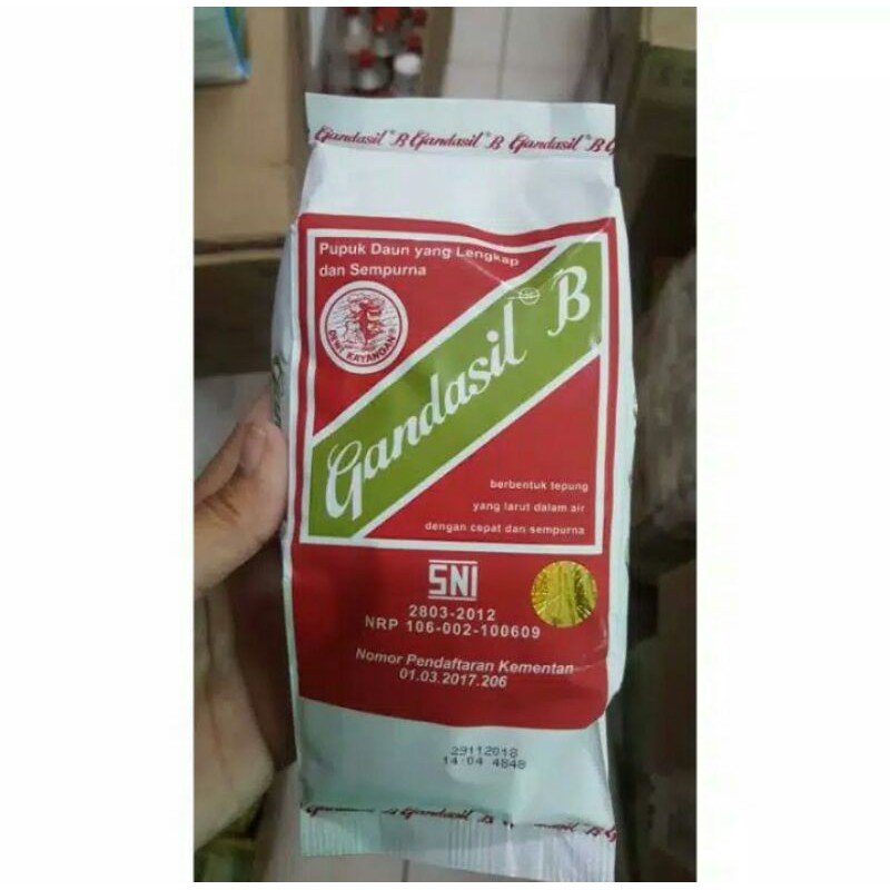 GANDASIL B Pupuk bunga dan buah NPK
