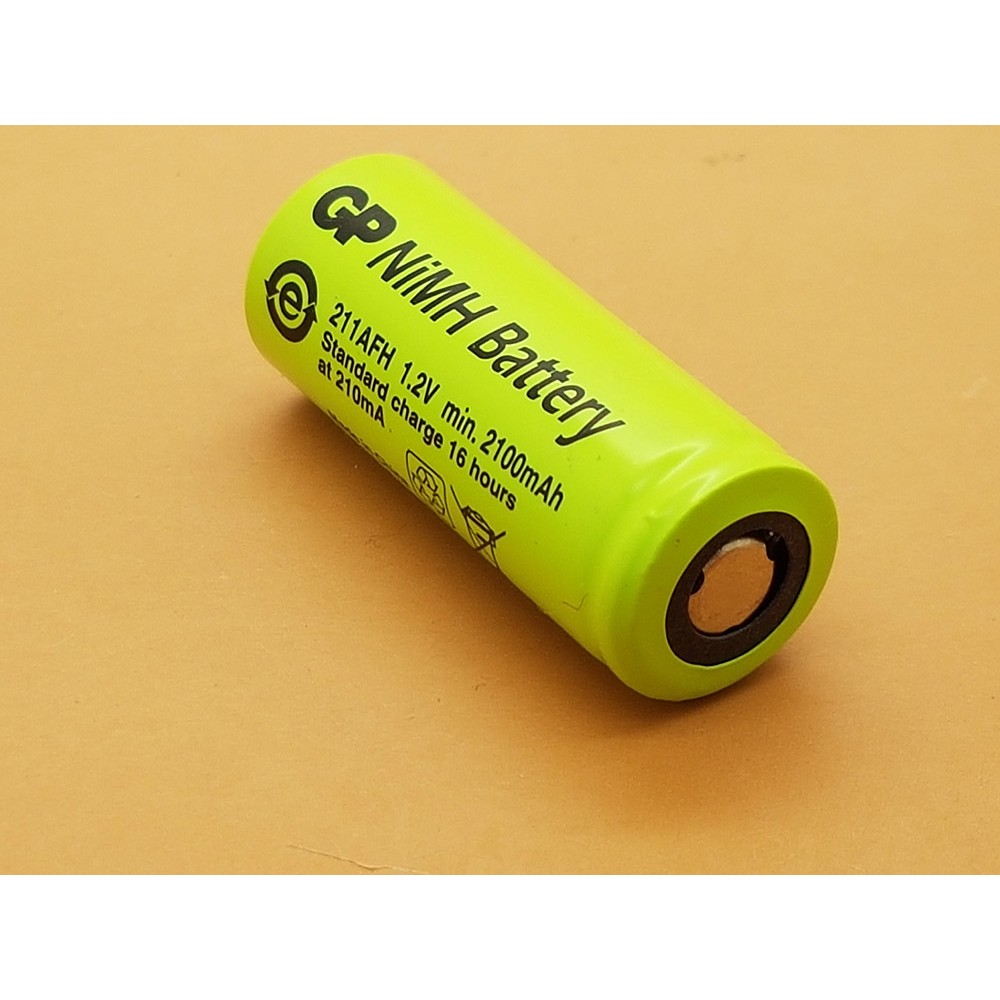 Baterai GP 211AFH 1.2V 2100mAh NiMH Rechargeable