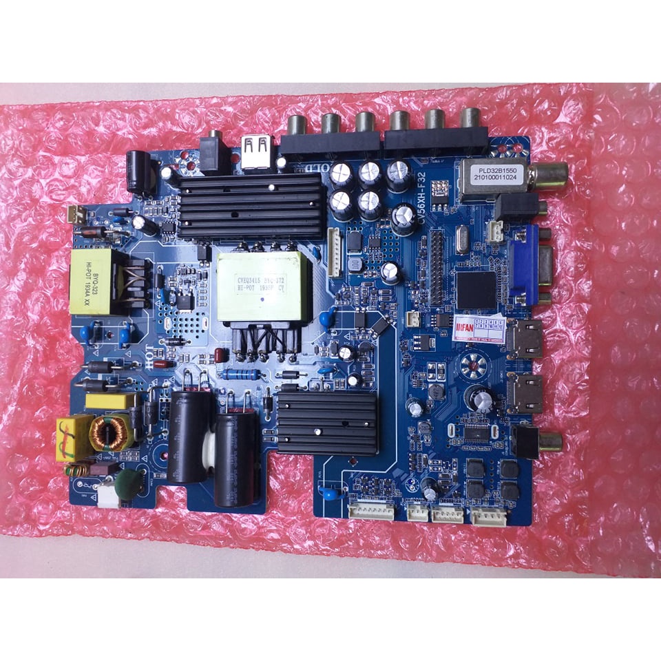 MB PLD 32B1550 Mainbard 32B1550 Modul Mesin TV LED POLYTRON 32B1550