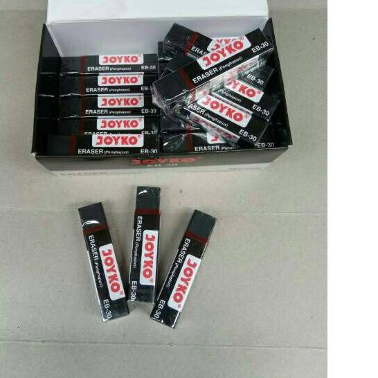 

JKN PENGHAPUS PENSIL JOYKO SEDANG ( HITAM ) ISI 30 PCS :)