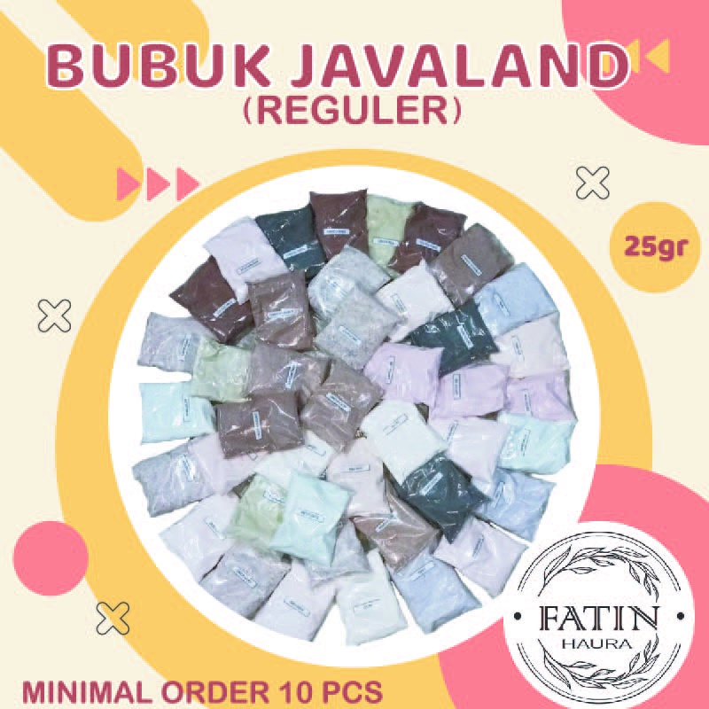 JAVALAND BUBUK MINUMAN PLAIN (TANPA GULA) 25GR/ MINUMAN KEKINIAN BUBBLE DRINK BOBA (MINIMAL 10 PCS BISA MIX)